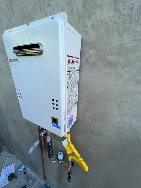 Tankless water heater installation for Valley View Acres homes